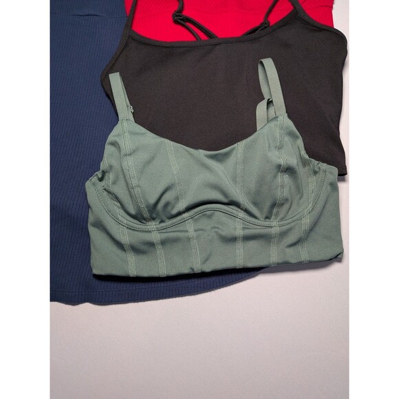 Victorias Secret Mixed Lot Of 4 Sz Small XS Pink Active Sports Bra Dress Ribbed - Picture 9 of 16